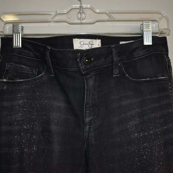 Studded distressed jeans size 27 - Picture 2 of 4